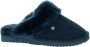 WARMBAT Pantoffels Dames Flurry Maat: 40 Materiaal: Suède Kleur: Blauw - Thumbnail 2