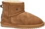 Warmbat Australia Wallaby gevoerde suède enkelboots camel Bruin Suede 33 - Thumbnail 1