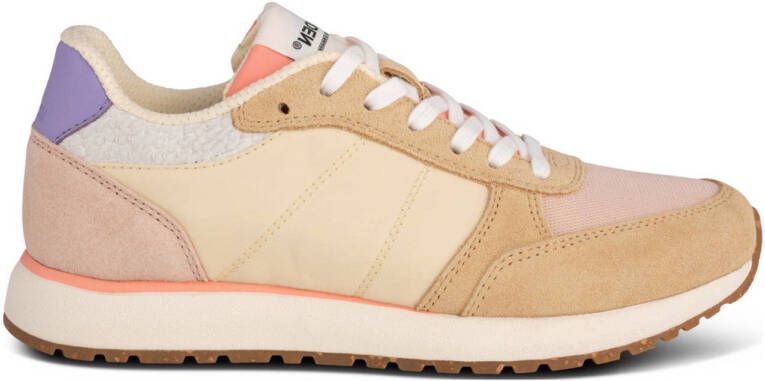 Woden Beige Chunky Sole Sneakers voor dames Multicolor Dames