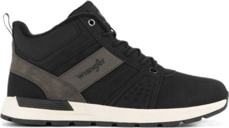 Wrangler Zwarte hoge sneaker