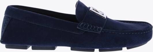 Dolce & Gabbana Mocassin Blauw Daim