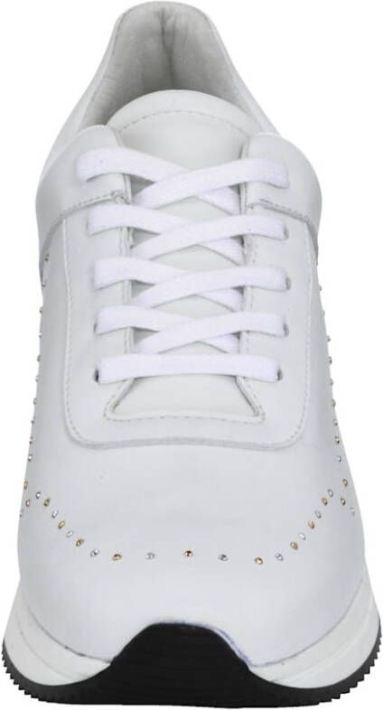 Alba moda Sneaker met perforaties Wit