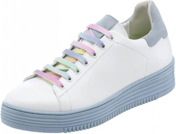 alba moda Sneaker Wit Blauw