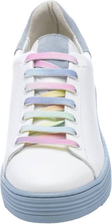 alba moda Sneaker Wit Blauw