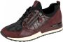 Remonte Sneaker met elastische instap Bordeaux Zwart - Thumbnail 2