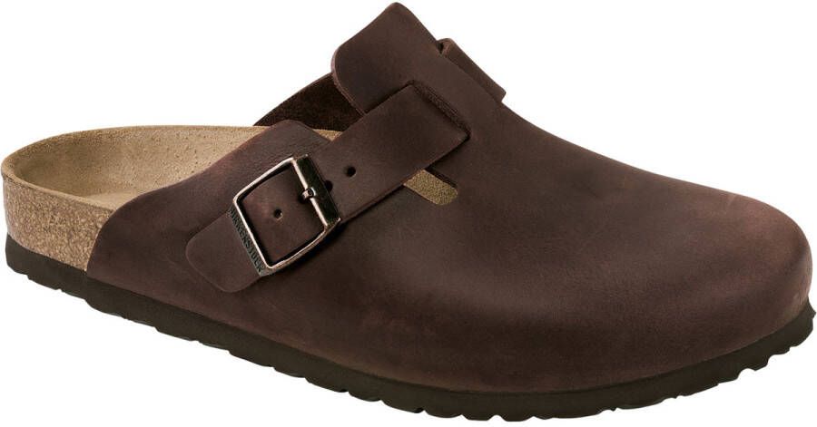 Birkenstock Boston Oiled Leather Pantoffels