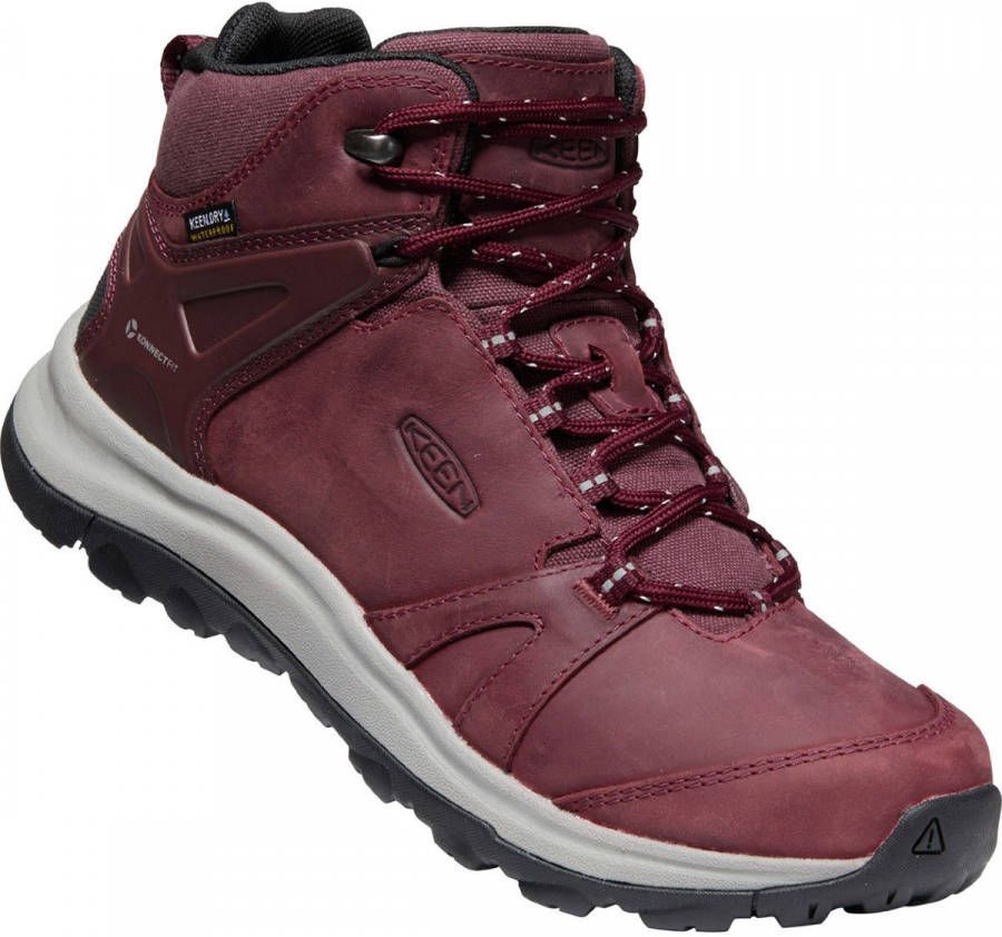 women's terradora leather waterproof mid hiking boots