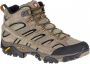 Merrell GORE-TEX Moab 2 Leather Mid Heren Buiten Laarzen J598233 - Thumbnail 2