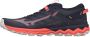 Mizuno Wave Daichi 7 Trailrunningschoenen Dames Night Sky Quicksilver Coral - Thumbnail 4