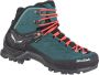 Salewa Mountain Trainer Mid Goretex Wandelschoenen Blauw Zwart 1 2 Vrouw - Thumbnail 4