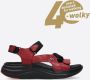 Wolky Sandalen Cirro rood leer - Thumbnail 2