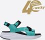 Wolky Sandalen Cirro turquoise leer - Thumbnail 2