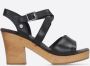 Wolky Sandalen Cloudy zwart leer - Thumbnail 2