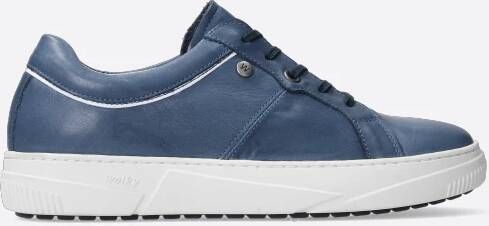 Wolky Veterschoenen Pull jeans leer