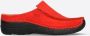 Wolky Comfortschoenen Seamy Slide donkerrood nubuck - Thumbnail 2