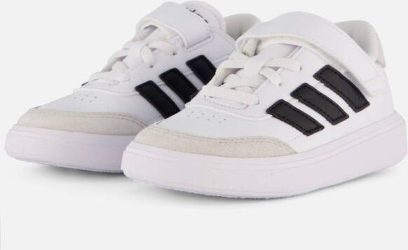 Adidas courtblock sneakers wit