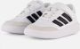 Adidas Courtblock Sneakers wit Imitatieleer - Thumbnail 1