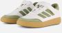 Adidas Sportswear Courtblock sneakers wit mosgroen gum Imitatieleer 28 - Thumbnail 11