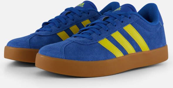 Adidas VL Court 3.0 Sneakers blauw Suede