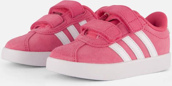 Adidas VL Court 3.0 Sneakers roze Suede