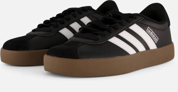 Adidas VL Court 3.0 Sneakers zwart Suede