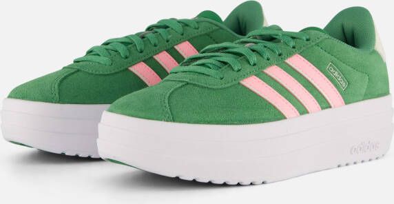 Adidas VL Court Bold Sneakers groen Leer