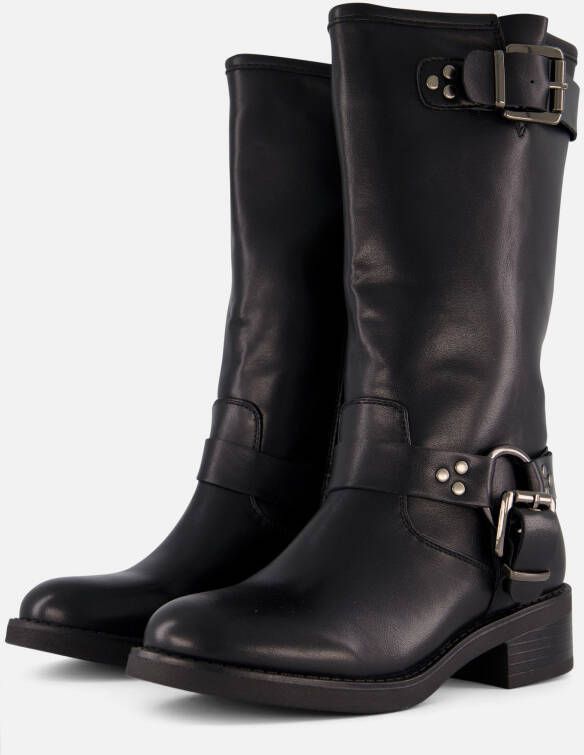 Ann Rocks Biker boots zwart Synthetisch