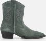 Ann Rocks Cowboylaarzen blauw Suede - Thumbnail 1