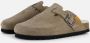 Ann Rocks Pantoffels taupe Suede - Thumbnail 2