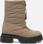 Ann Rocks Rits boot nylon taupe Textiel Dames - Thumbnail 1