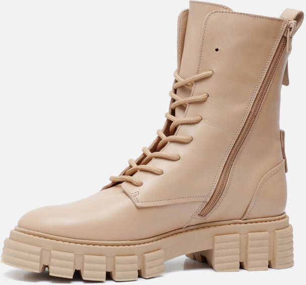 Ann Rocks Veterboots beige Leer 172611