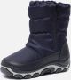 Antarctica Snowboots met ritssluiting voor kinderen AN 123 Blauw Zwart -24EU - Thumbnail 2