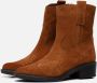 AQA Shoes A8496 Volwassenen Cowboylaarzen Cognac - Thumbnail 2