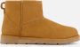 Aqa Enkellaarsjes cognac Nubuck Dames - Thumbnail 2