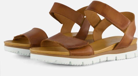 Aqa Sandalen cognac Leer