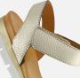 AQA Shoes A8570 Volwassenen Platte sandalenDames Sandalen Metallics - Thumbnail 8