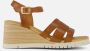 AQA Shoes A8585 Volwassenen Sandalen met hak Cognac - Thumbnail 1