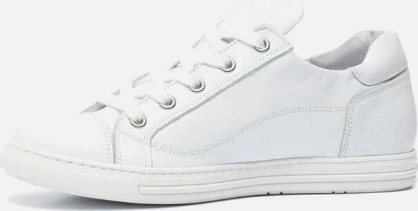 Aqa Dames Veterschoenen A8515-a11 Optic White Wit