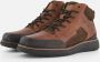 Australian Durango Donker Cognac Leren Schoen Brown Heren - Thumbnail 2