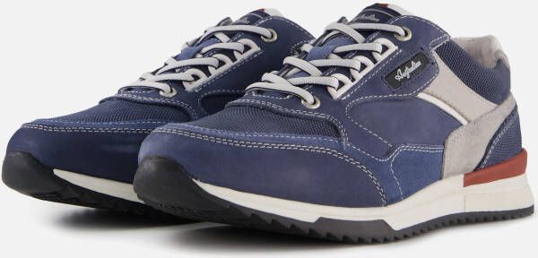 Australian Footwear Roberto Sneakers Blauw Blue-Grey-Brick