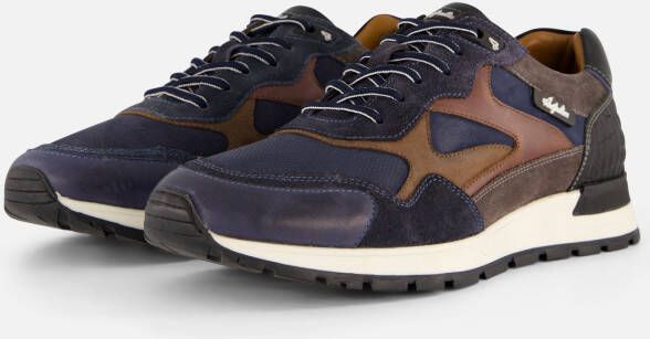 Australian Tiago Sneakers blauw Leer