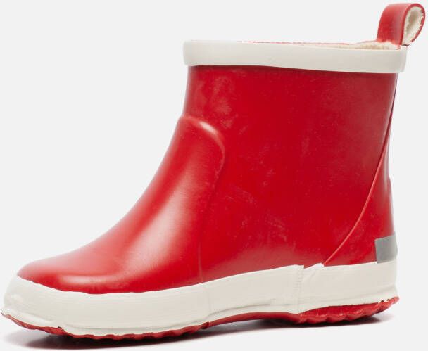 Bergstein Chelseaboot lage regenlaarzen rood kids