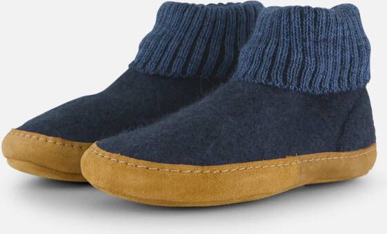 Bergstein cozy lux pantoffels blauw