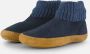 Bergstein BN Cozy Lux Dark Blue 21 Kinder Sloffen Blauw - Thumbnail 3