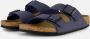 Birkenstock Arizona Kids Slippers Navy Narrow fit | Blauw | Imitatieleer - Thumbnail 8