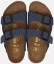 Birkenstock Arizona Kids Slippers Navy Narrow fit | Blauw | Imitatieleer - Thumbnail 1