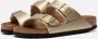 BIRKENSTOCK Slippers Dames Arizona Dames Maat: 39 Materiaal: Leatherlook Kleur: Goud - Thumbnail 3