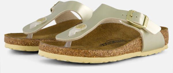 Birkenstock Gizeh Slippers goud Synhetisch