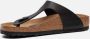 BIRKENSTOCK Teenslippers Gizeh Maat: 41 Materiaal: Leatherlook Kleur: Zwart - Thumbnail 3