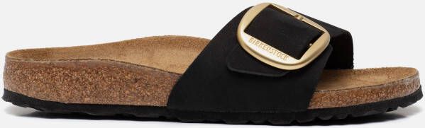 Birkenstock Madrid Big Buckle Sandalen zwart